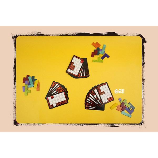 Korea Board Games Ubongo Mini, Mixed Colors, 1 Piece, Korea Representative Board Game