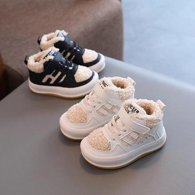 2023 Winter Children's Non-slip Fleece-lined Cotton Snow Boots for Girls and Boys