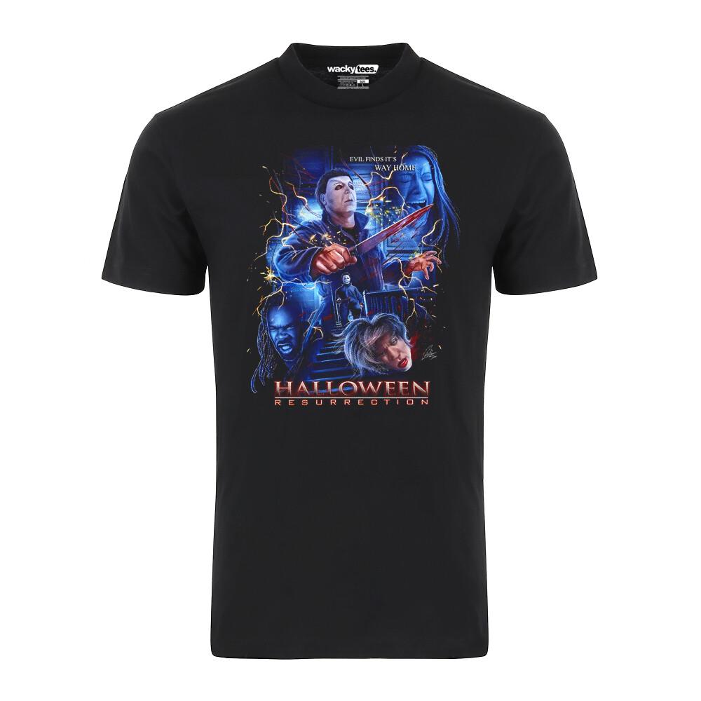 Хэллоуин Воскрешение Майкл Майерс Ужас Террор Графическая футболка 2XL