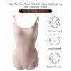 Women Control Slips Bodysuits Waist Corset Body Shapers Lingerie Control Panties Postpartum Slimming Pants Slim Underwear Shapewear