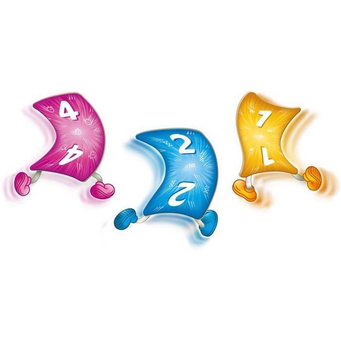 Jeu de société - schmidt spiele - ligretto fun run - 6 ans et plus - 2 joueurs ou plus - 20 min de jeu