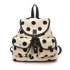 Cartable exquis super feu niche sac à dos pour femme 1011 nouveau polyvalent pour le trajet sac à dos à pois sac de voyage