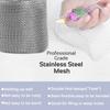 1/3 Roll Braided Stainless Steel Mesh Mesh Filling Insect and Rodent Screen Screen Rabbit Rodent Protection Garden Hole Net