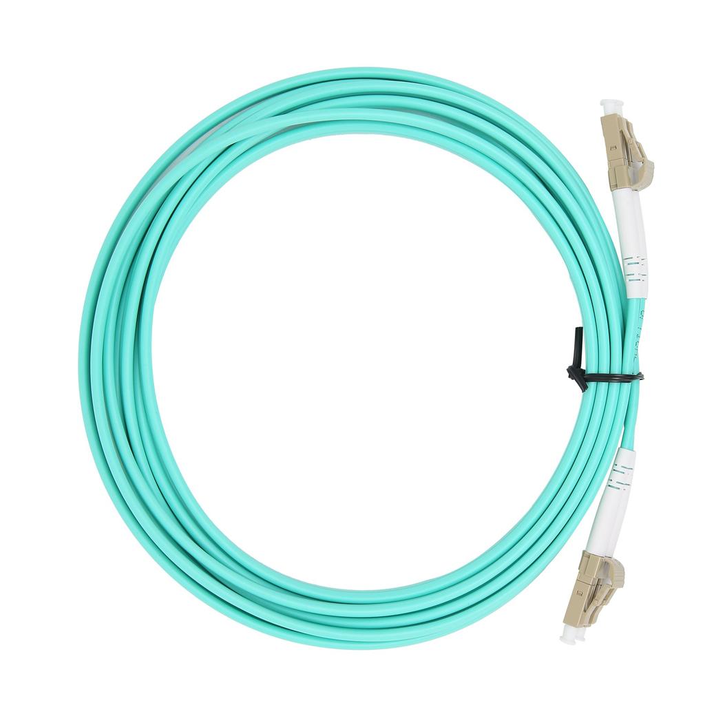 Optical Cable MultiMode DualCore LC UPC LC UPC Optic Fibre for Data Transmission.