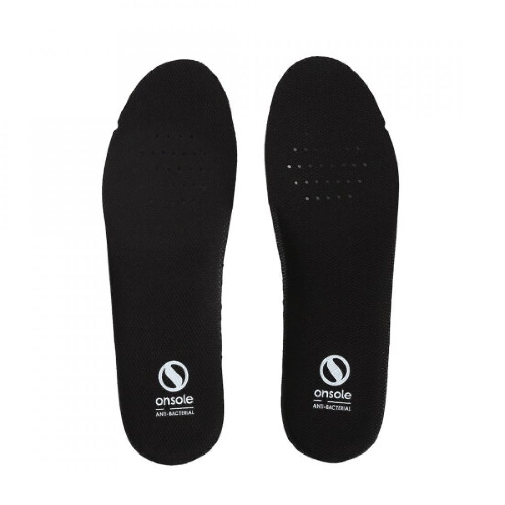 Onsol General 2cm Height Increasing Sneaker Insoles Black Esosf02bk