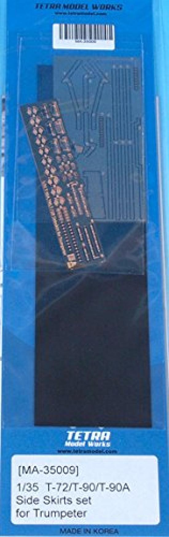 

Tetra Model Works Русский танковый комплект бортовых экранов 1/35 Т-72Б/Т-90/Т-90А