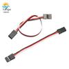 "30-Core Servo Extension Cable for Model Cars and Aircraft, Male to Female, 150/200/300/500mm"