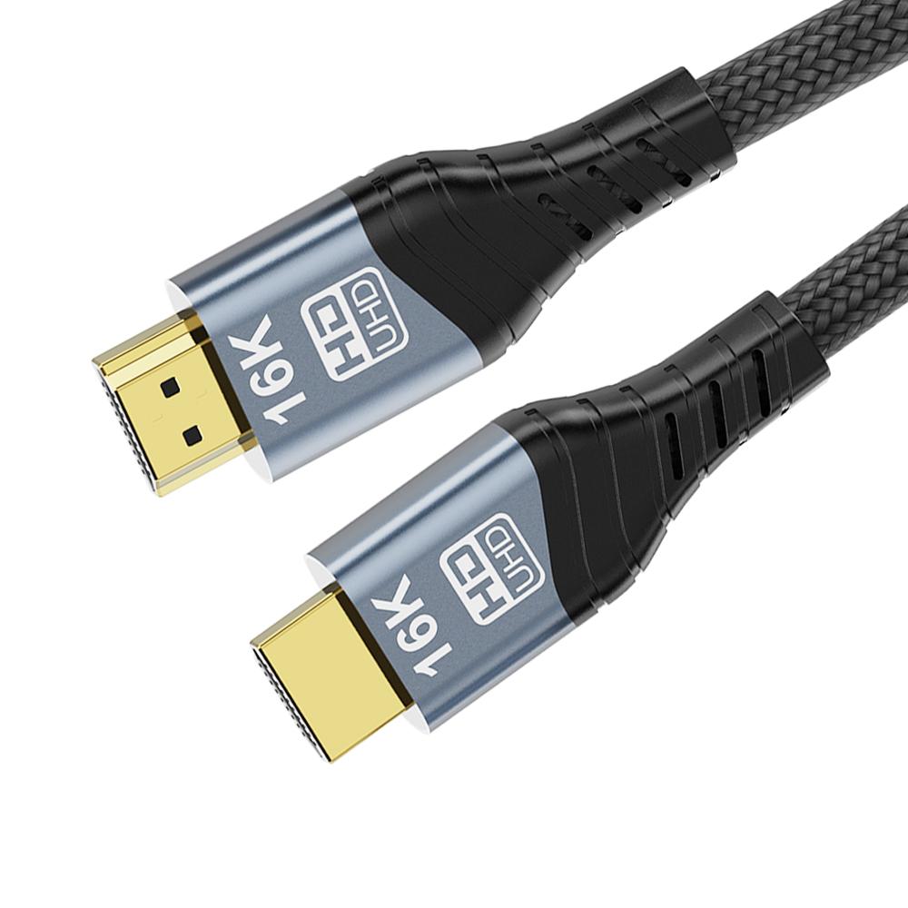16K 60HZ 8K 120HZ 240HZ HDMI 2.2 Cable For TV Box PC PS5 Switch 1M 2M 3M 5M Long 50CM Short Video Wire 96Gbps High Speed HDR 10
