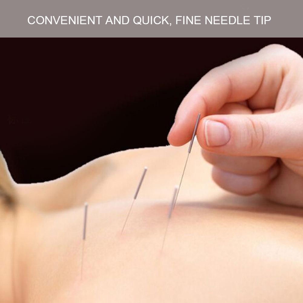 100pcs   Box Disposable Sterile Acupuncture Needle Stainless Steel Needle0.25 X 25