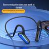 M-D8 Bluetooth Bone Conduction Earphones - Non-In-Ear, Head-Worn, True Stereo for Business and Sports.