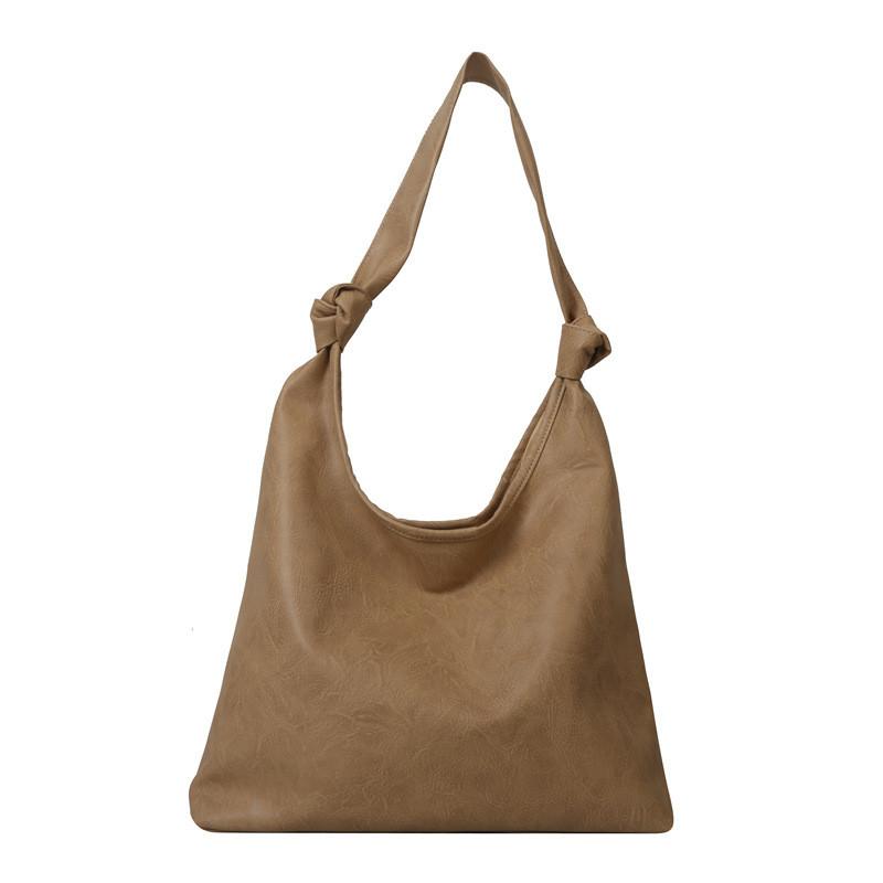 Pu Large Capacity Tote Bag For Women With Zipper Closure And Inner Phone Pocket For Daily Use