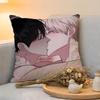 Cushion Cover  Linen  SkinFriendly Soft Decorative Case For Sofa Home Decor BL Anime Yaoi Loving Cartoon Pillow Cover
