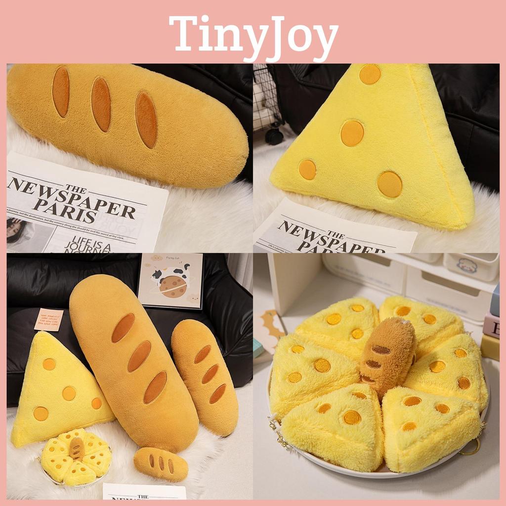 Baguette Cute Simulation Cheese Plush Toy Girls Children Sleep With Dolls Gift