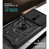 Coque de protection - E.F.CONNECTION - Redmi Note 8 Pro - Rigide - Mat - Support anneau