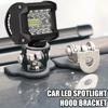 No Drill Hood Mount Bracket For LED Work Light Bar Universal Clamp Holder Ditch Pods Light For Car Truck SUV Offroad Accessories