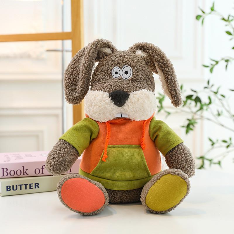 Cute Lion Cartoon Elephant Rabbit Fox Plush Toy Dolls Children Gifts Birthday