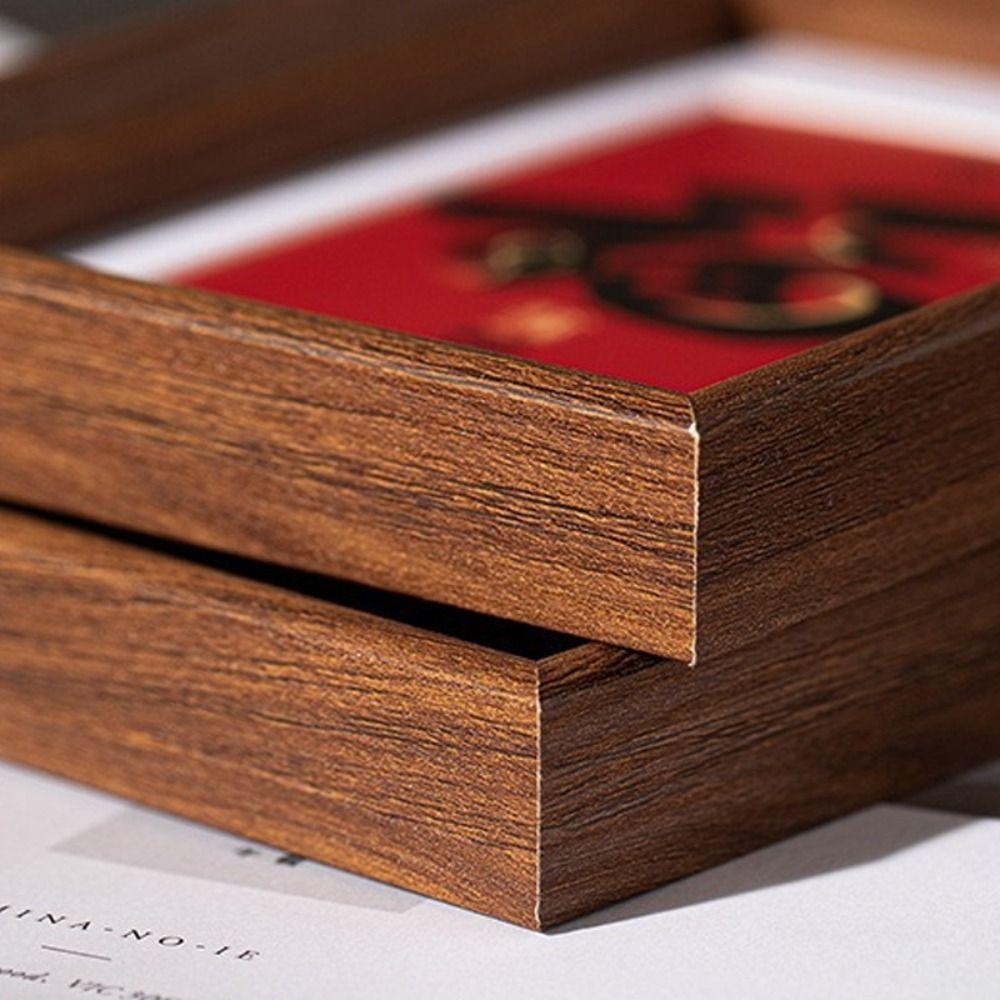 Chinese Style Calligraphy Photo Frame Desktop Decoration Decorative Painting  Home Decoration