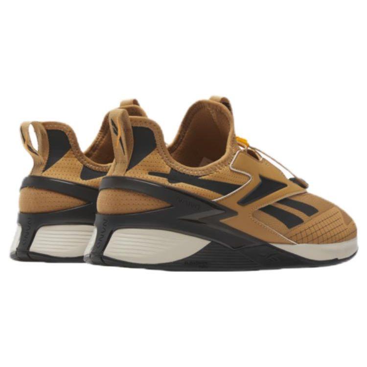 Rich Froning x Reebok Nano X3 Court Brown Black Unisex Sneakers Core-Black Stucco 100033065