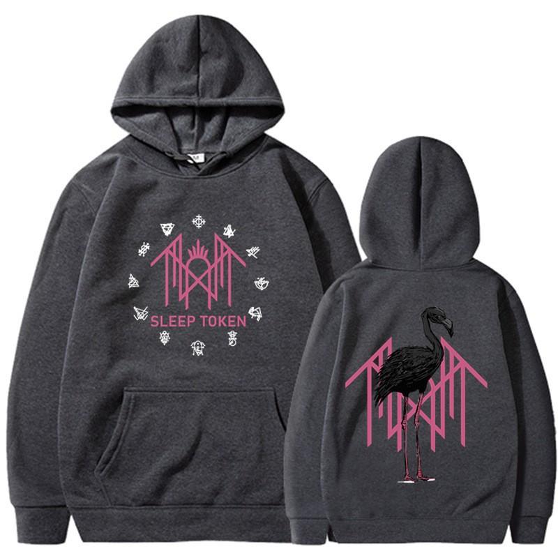 TK Sleep Token Merch Hoodie Men Women Casual Loose Fit Printed Hooded Sweatshirt