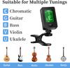 Guitar tuner accessories (including picks)