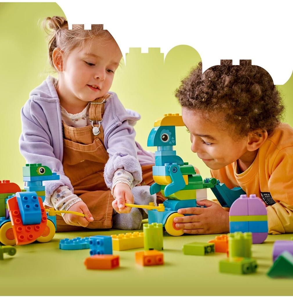 LEGO Duplo Constructor – Dino On Wheels 3-in-1 (10451)