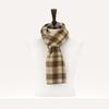 Women's Muffler Neck Warmer Fall/Winter Couple Check Wool Scarf 822YNM