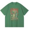 230 g/m² 100% Baumwolle Heavy Metal T-Shirt Rockband Beliebte Musik Druck Unisex Schweres Baumwoll-T-Shirt