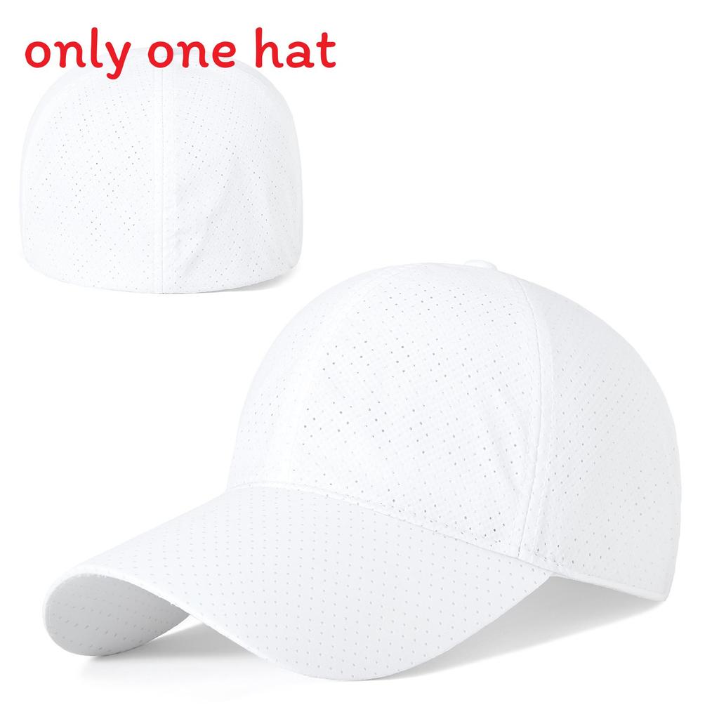 Summer Breathable Sun Protection Baseball Cap With Adjustable Fit For Men And Women
