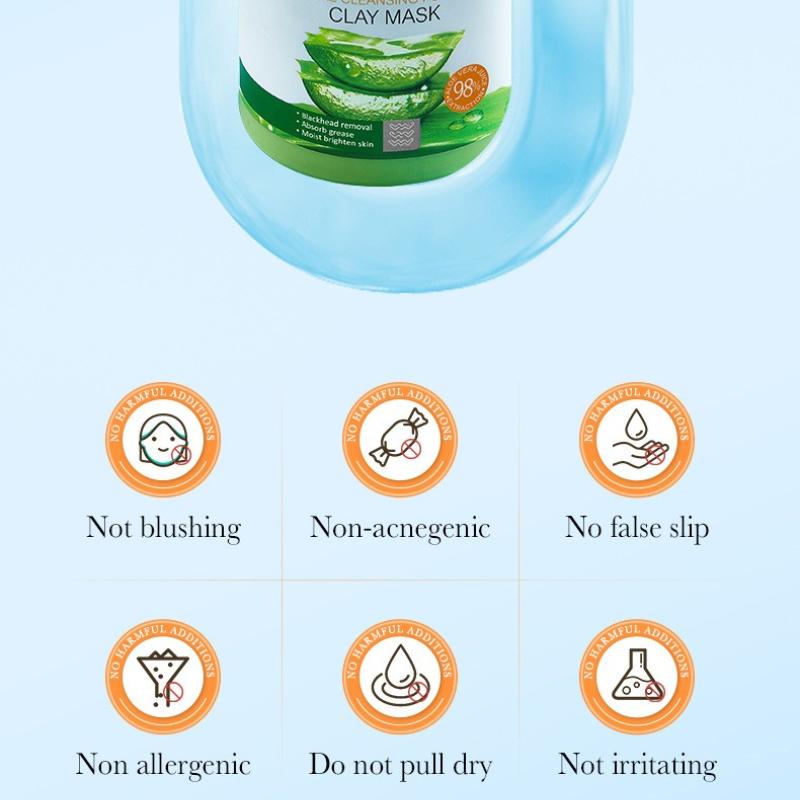 Aloe Vera Mud Film 100gSADOER Cleansing Pores Delicate Skin Gel Mud Film