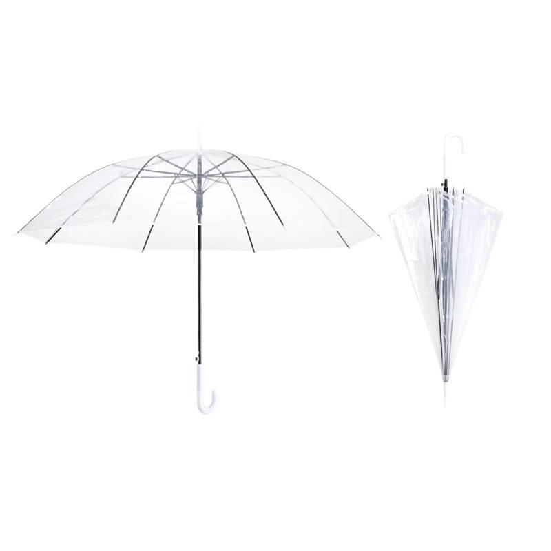 Hand-Painted Transparent Umbrella for Adults & Kids - Extra Large & Durable