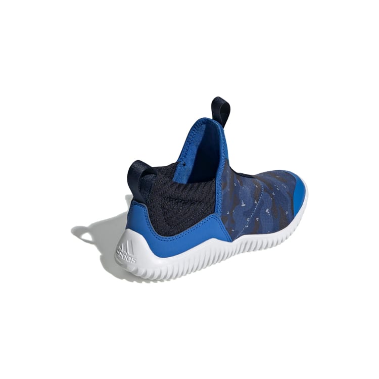 Adidas Rapidazen C Slip Resistant Low top Kids' Running Shoes Blue Black White Children Aged 3 7 Years Old EE9324