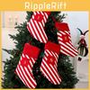 Christmas Tree Hanging Sock With Creative Letter Embellishments For Seasonal Celebration