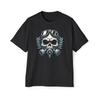 Air Forces Skull Wings Military Toxic:: High Quality Men's Heavy Oversized Tee