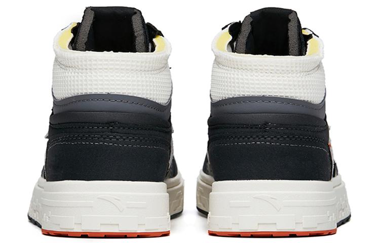 Men's Sneakers Anta Patchwork Slip Resistant Cushioning Abrasion Resistant Mid top Skateboard Shoes Men's