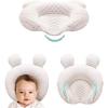 Muitar Soft Baby Nursery Pillows Unisex Newborns Head Shaping Infant Support Sleeping Head Sleep Pillows with Bear Ears