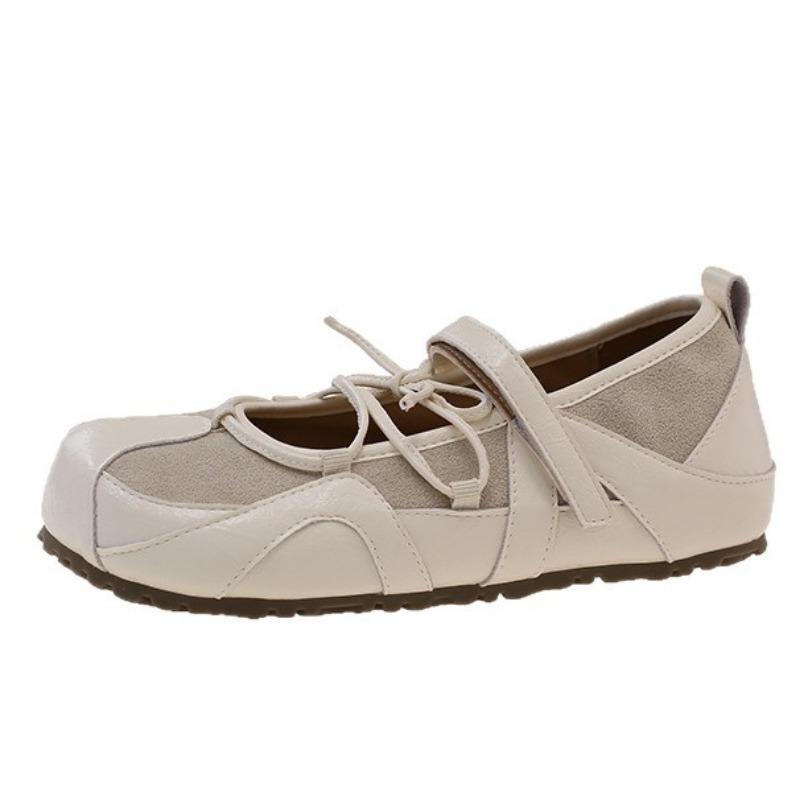 New Bow Ballet Inner Height Increase Casual Comfortable Sports Niche Ribbon Mary Jane Single Shoes