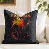 Rock BandEExoduss Cushion Cover Eco Linen Pillow Case DoubleSided Print Breathable Durable Zipper Home Decor Gift