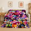 3D R-Robloxs Games Cartoon Soft Plush Blanket,Flannel Throw Blanket for Living Room Bedroom Bed Sofa Cover Picnic Office Gift