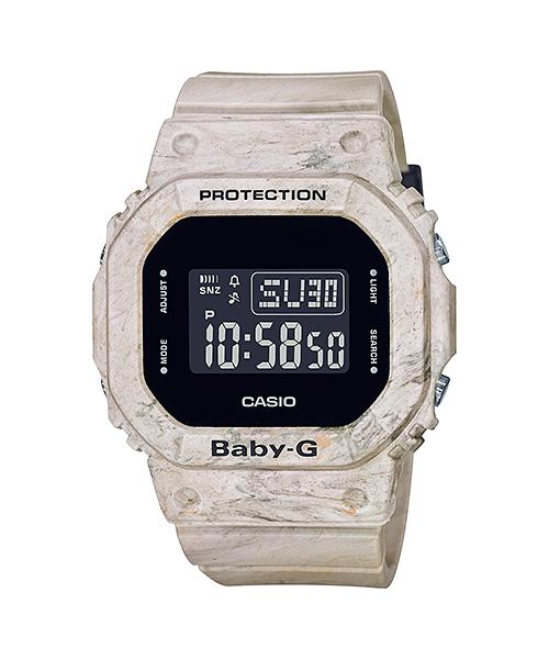 

Casio G-SHOCK Men s Resin 200M Water Resistant Shock Resistant Alarm Quartz Watch BGD-560WM-5 коричневый