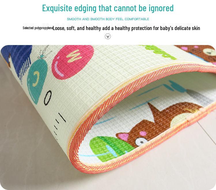 Thickened Waterproof Foam Baby Crawling Mat - Cold-Proof, Anti-Fall, Indoor/Outdoor Use
