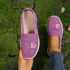 Women's Breathable Flat Bottom Shoes Spring Summer Shoes Women Retro Embroider Shoes
