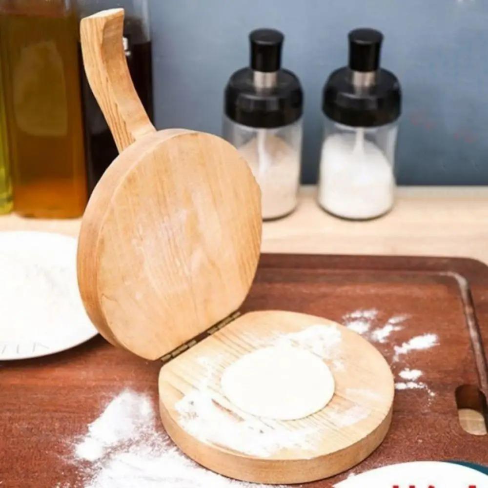 Ergonomic Handle Dumpling Wrapper Maker Manual Bun Skin Press Mold Dough Press  Kitchen Gadget
