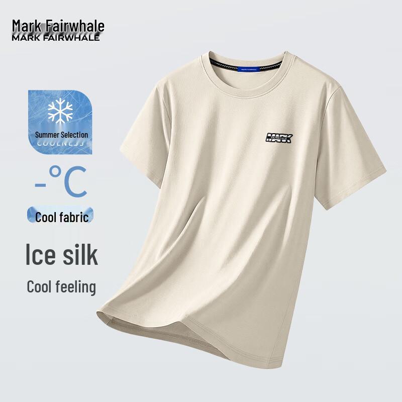 Mark Fairwhale Men's Ice Silk Short Sleeve T-Shirt