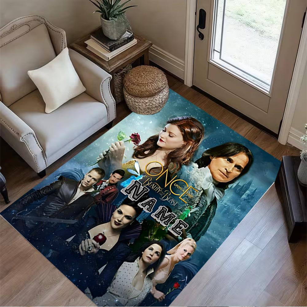 Magic Mystery Unfold Personalized Name Floor Mat Suitable for Balcony Decorate room Outdoor Playrooms Antislip Carpet Anime Office Decor