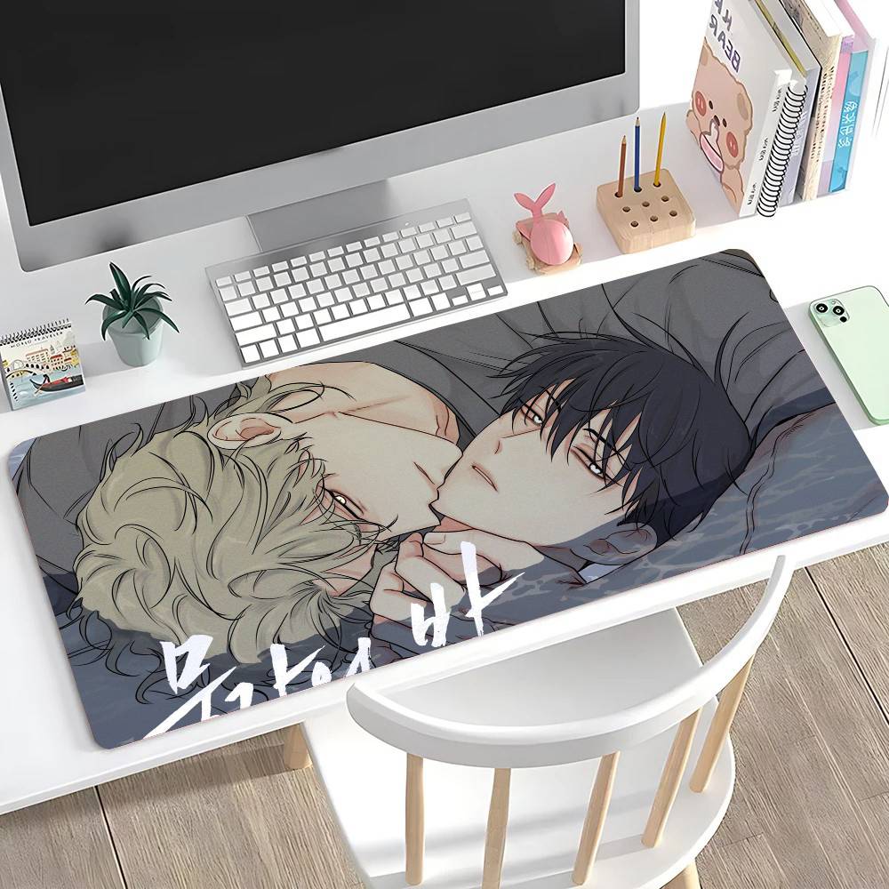 Manga L-Low Tide In Twilight Mousepad Non-slip Suitable For Office Computers Laptops E-sports Game Desk Mats XXL Keyboard