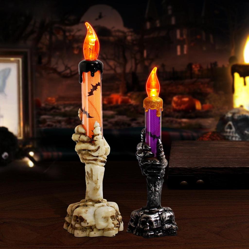 Skeleton Hand Candle Lamp - Halloween Ghost Decoration