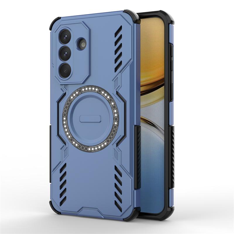 For Samsung Galaxy A37 Case For Samsung A37 Anti-knock Armor Magnetic Adsorption Wireless Charge Back Cover For Samsung A37 Case