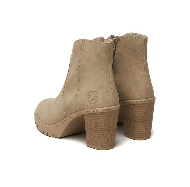Rieker Y2553-60 Beige Ankle Boots