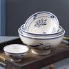 5-inch Lotus Ceramic Soup Noodle Bowls (4-pack)