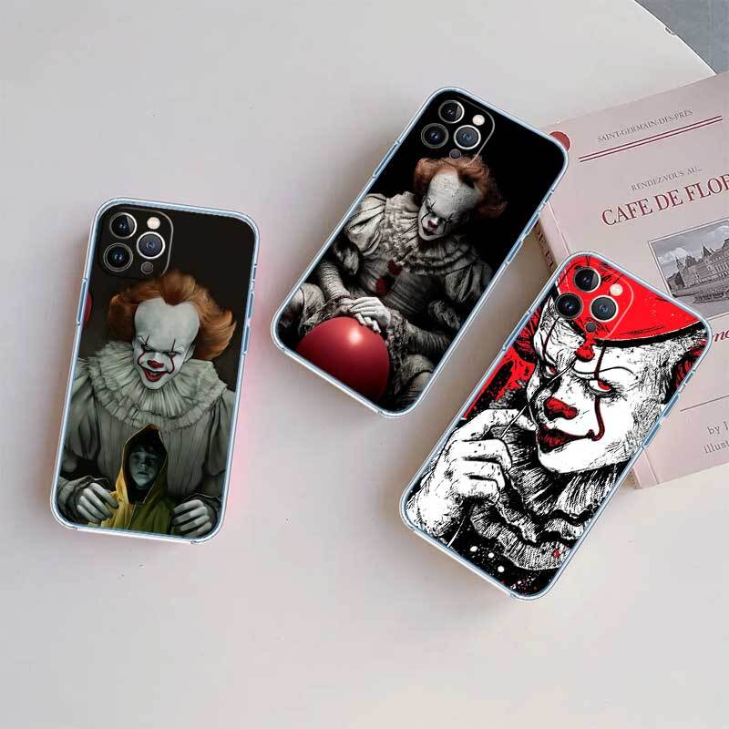 Horror C-Clown Phone Case for Motorola G14 G15 G24 G30 G31 G32 G34 G41 G42 G51 G52 G50 G60S G60 G62 G72 G71 G73 G84 G85 G200 E32